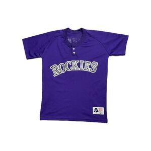 Rockies Baseball Jersey Youth Size (M)